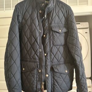 Ralph Lauren Men's Quilted Puffer Jacket - Dark Blue